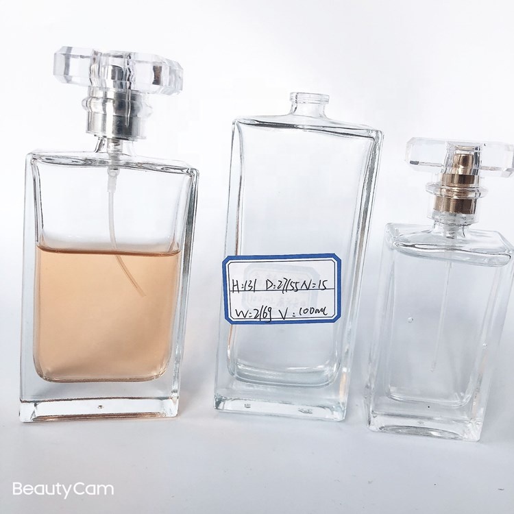 factory wholesale perfume glass bottle 50ml 100ml