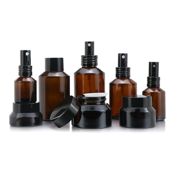 factory wholesale price 15ml 30ml 60ml 100ml 120ml 200ml frosted slant shoulder glass bottle