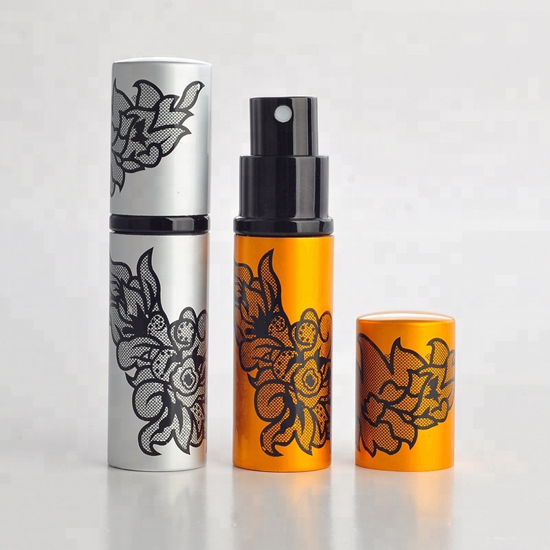 fancy 5ml travel refillable perfume atomizer spray bottle