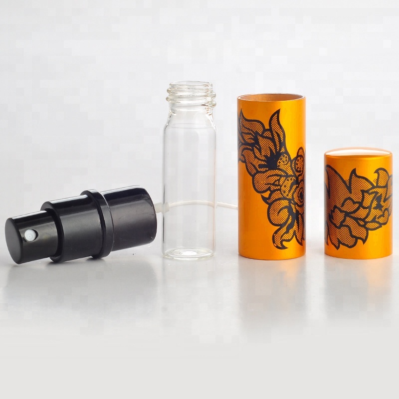 fancy 5ml travel refillable perfume atomizer spray bottle