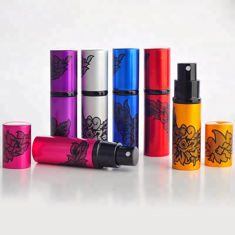 fancy 5ml travel refillable perfume atomizer spray bottle