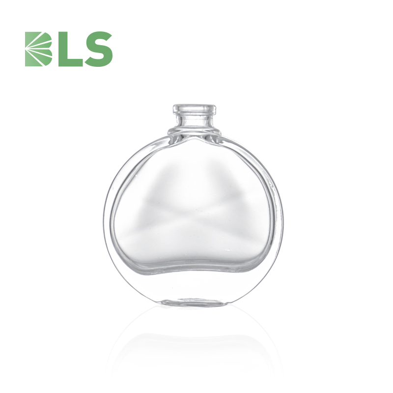 fancy attar bottle perfume display 30ml circle perfume bottle