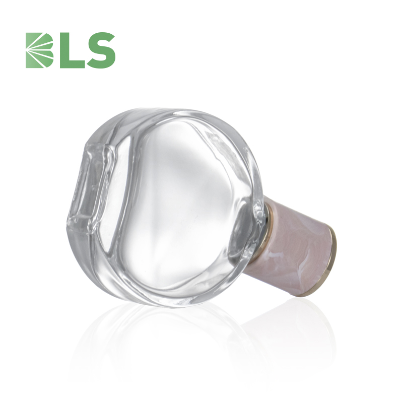 fancy attar bottle perfume display 30ml circle perfume bottle