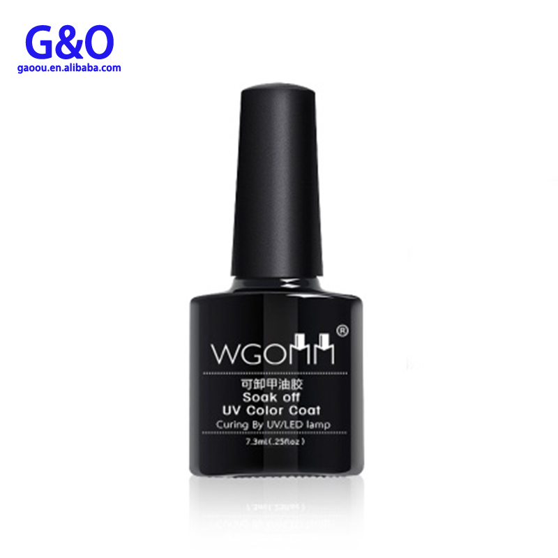 fancy bulk clear wholesale custom 10ml 15ml unique glass UV gel black frosted white 8ml empty nail polish bottle with brush