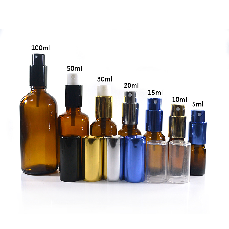 fancy flat round 5ml 10ml 15ml 20ml 30ml 50ml 100ml frosted glass perfume spray bottles