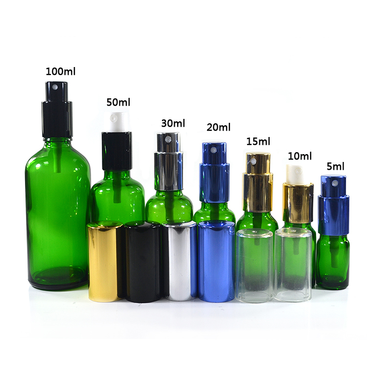 fancy flat round 5ml 10ml 15ml 20ml 30ml 50ml 100ml frosted glass perfume spray bottles