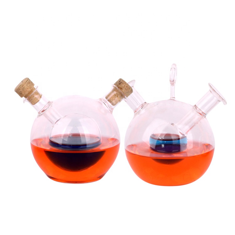 fashion glass kitchenware bottle dispenser  for oil sauce or vinegar
