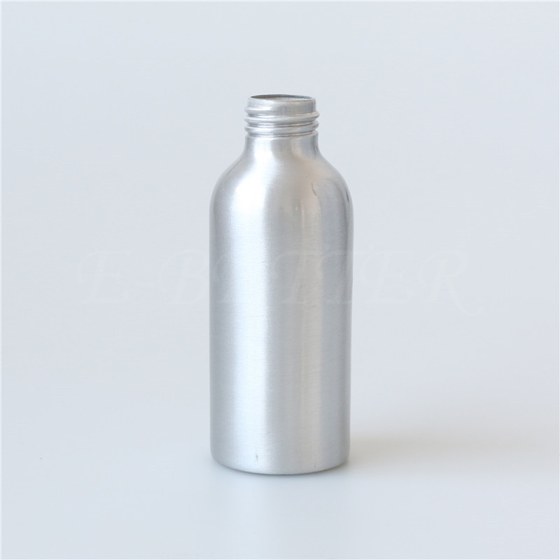 fashionable 300ml aluminum shampoo bottle for cosmetic packaging