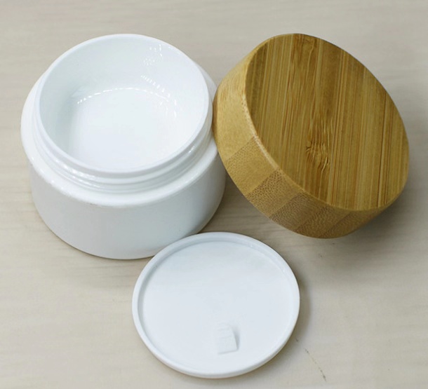 fast delivery Eco-friendly Natural 10g 20g 30g 50g 100g 150g 200g 250g 8oz bamboo plastic Cream Jar cosmetic jar