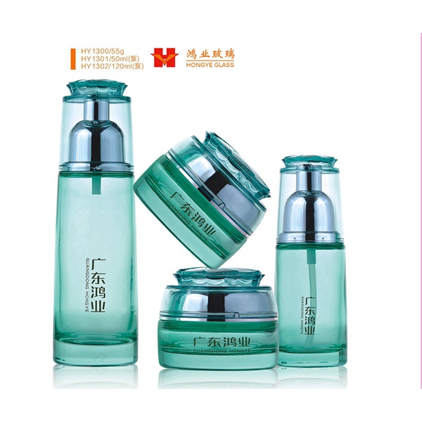 fill luxury elegant vacuum cosmetic jars and bottles