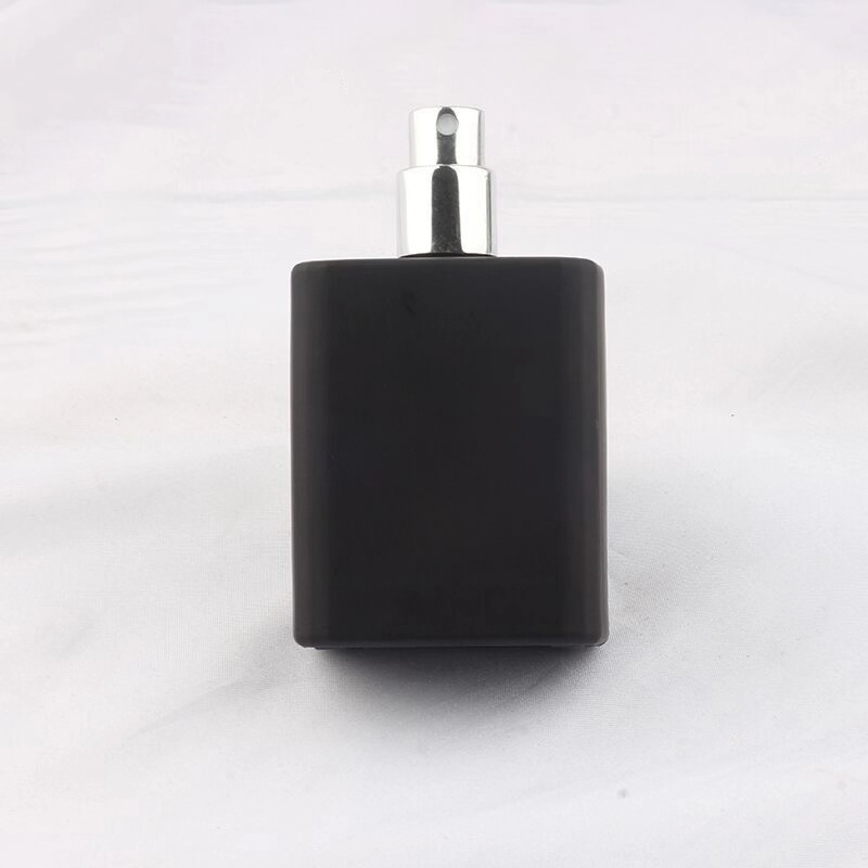 flat perfume bottle custom design perfume bottle perfume glass bottle 30ml 50ml
