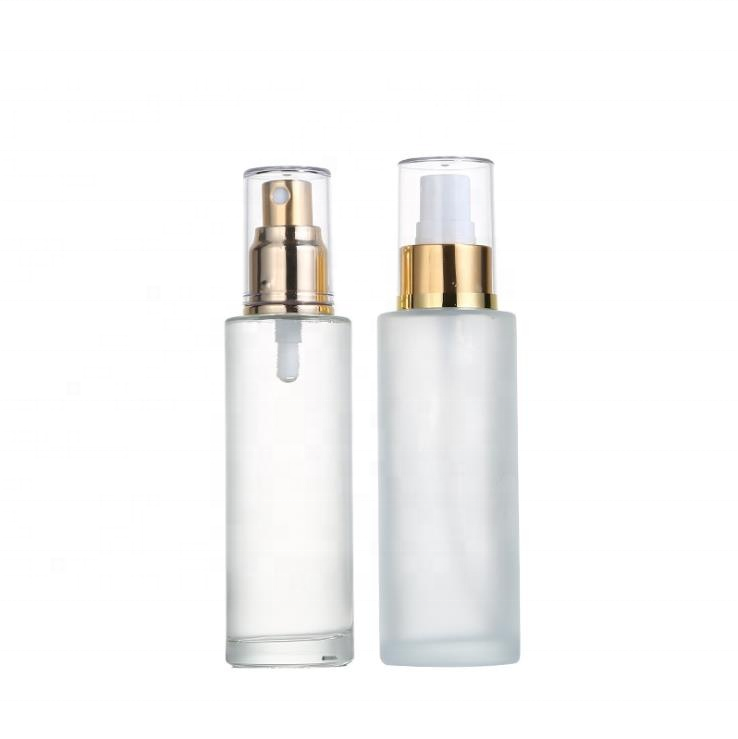 flat should essential oil Bottles e liquid Frosted Glass Dropper Bottle