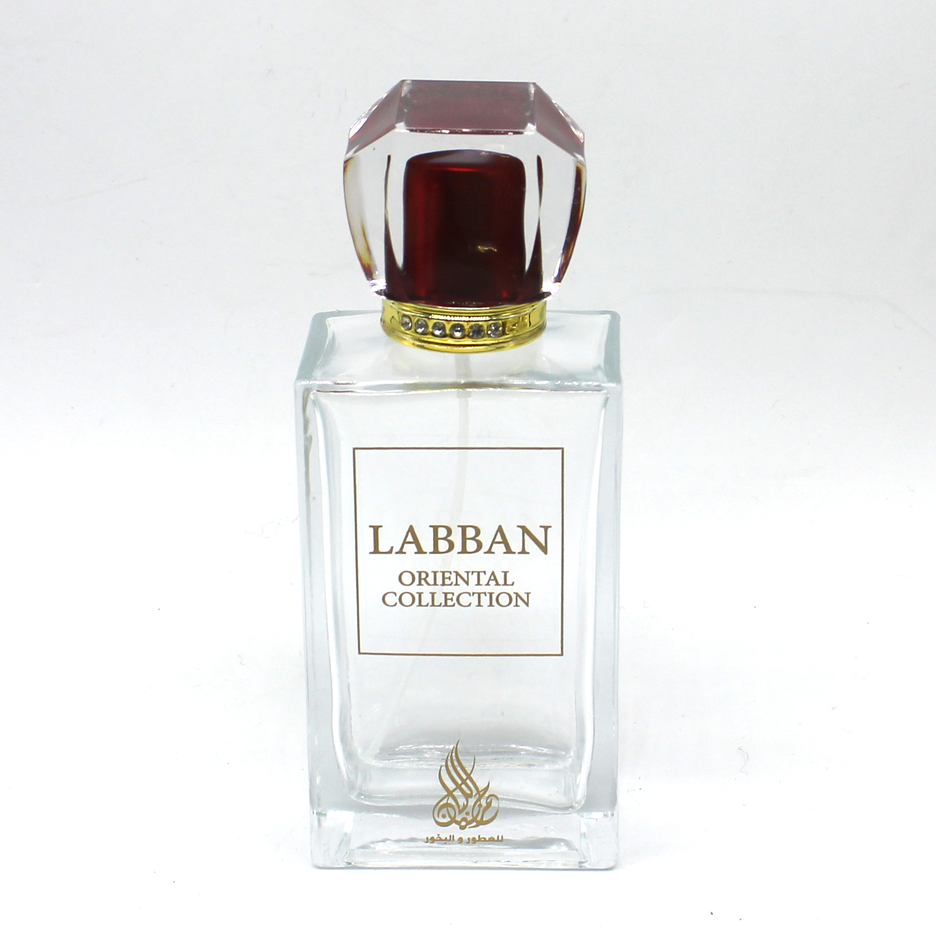 flat square glass perfume bottles personal care use glass bottle