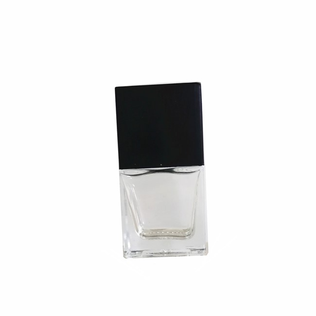 flat square nail polish bottle custom design empty nail polish bottle with caps