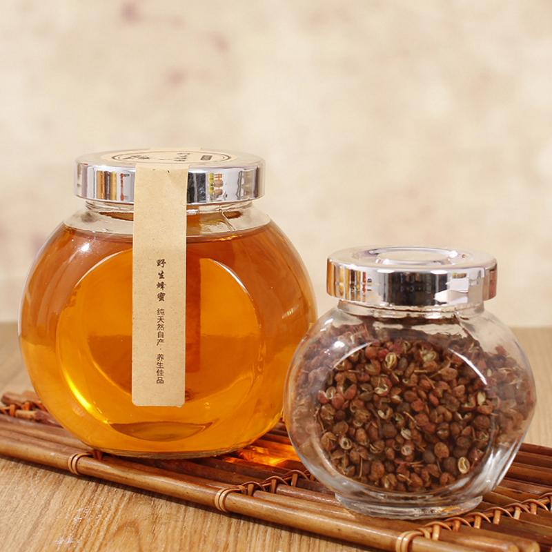 food glass jar directly factory factory directly sale 50ml 180ml 380ml 480ml round glass jars wholesale