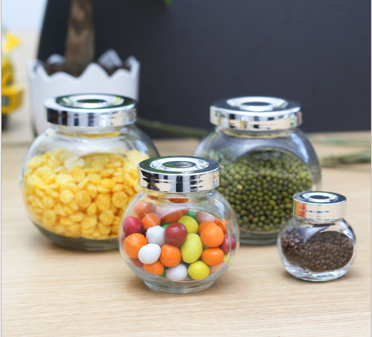 food glass jar directly factory factory directly sale 50ml 180ml 380ml 480ml round glass jars wholesale