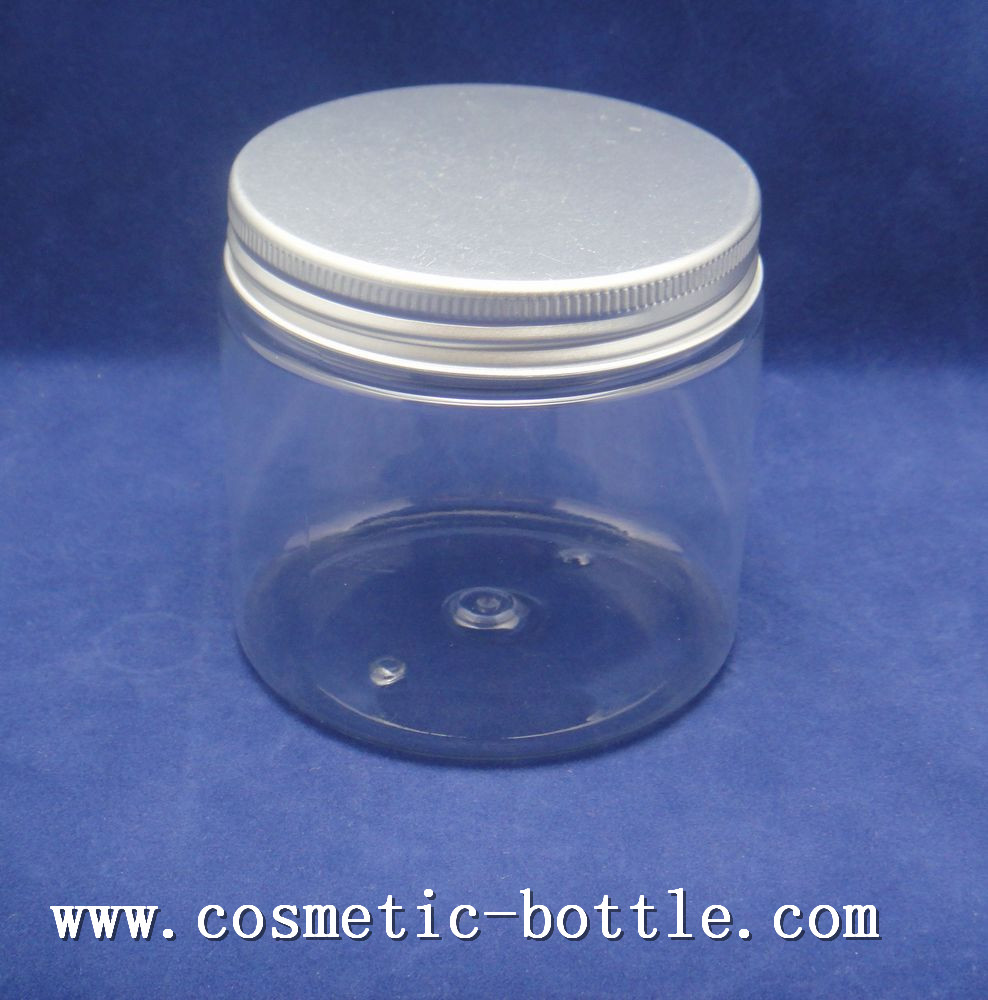 food grade 500ml amber plastic PET jar