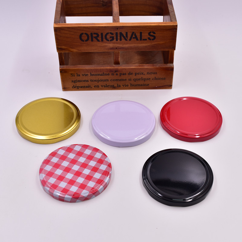 food grade 730ml 1000g clear hexagon large capacity honey jam jar hot sauce food storage glass containers bottles with tin lids