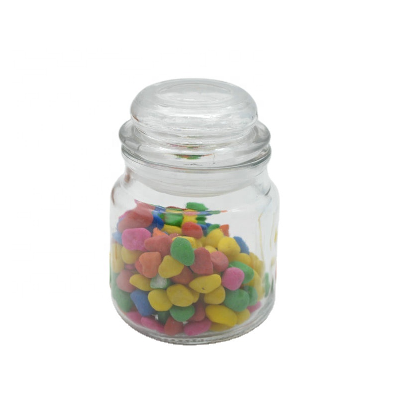 food storage jar with glass lid