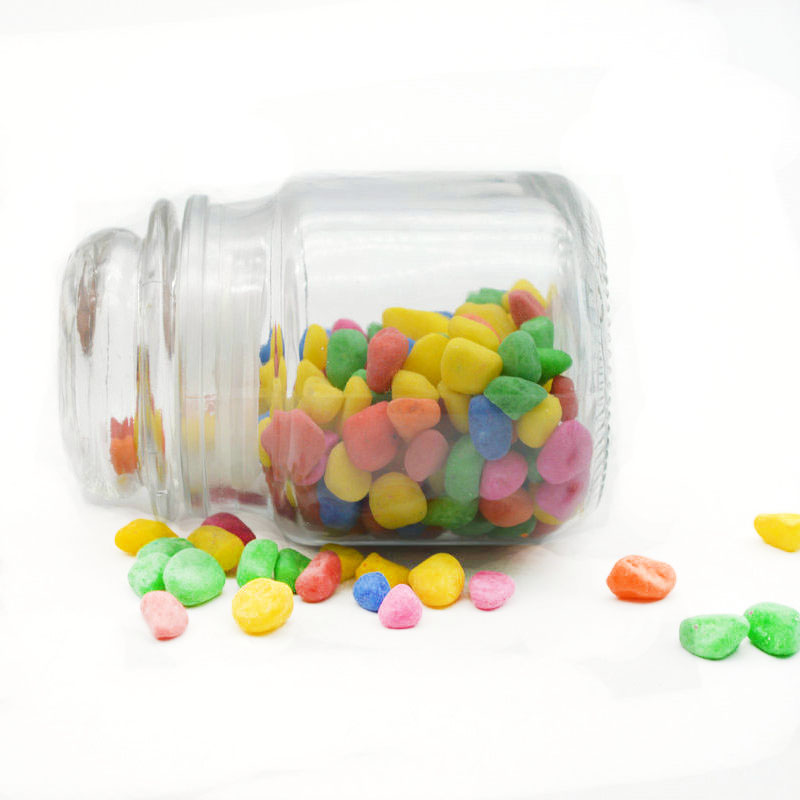 food storage jar with glass lid