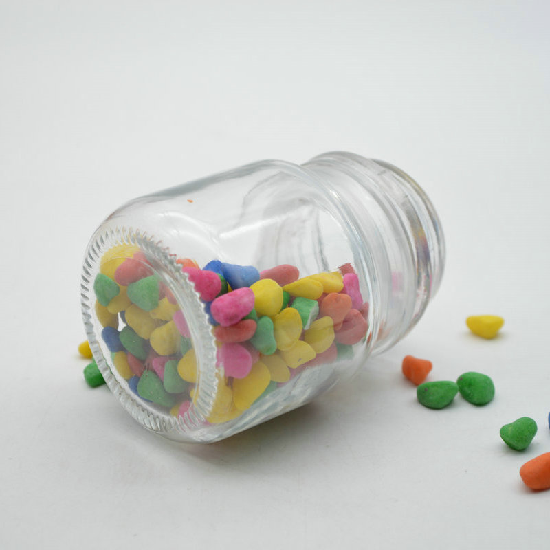 food storage jar with glass lid