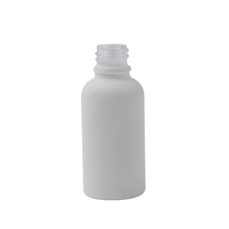 for sale 5-200ml white bamboo cosmetic essential oil dropper glass bottle