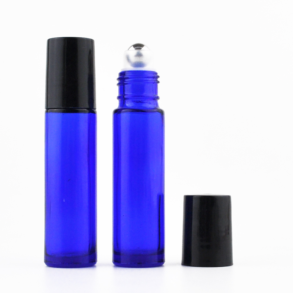 frascos ambar de 5ml 10 ml roll on essential oil bottles