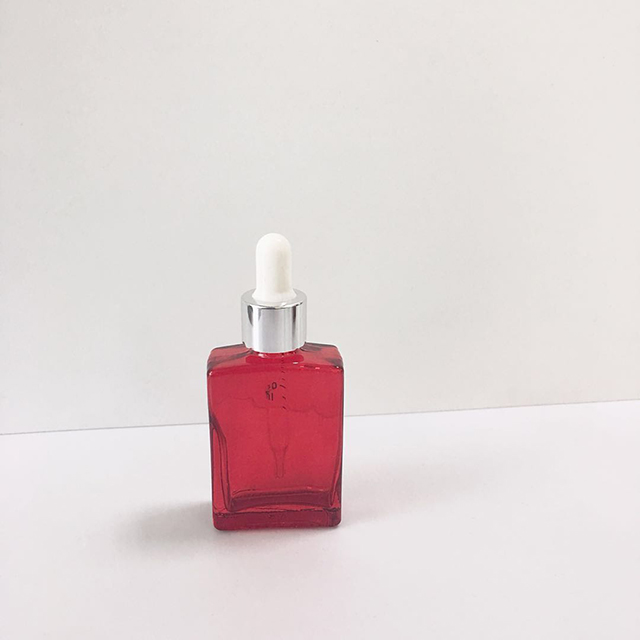 free sample bottle15ml 30ml rectangle glass dropper bottle for e liquid square cosmetics perfume glass bottle