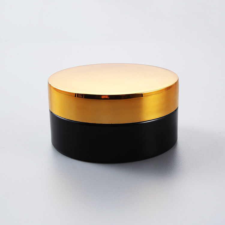 free sample empty 5oz 150ml custom pet cosmetic jars with aluminium lids