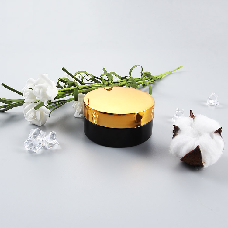 free sample empty 5oz 150ml custom pet cosmetic jars with aluminium lids