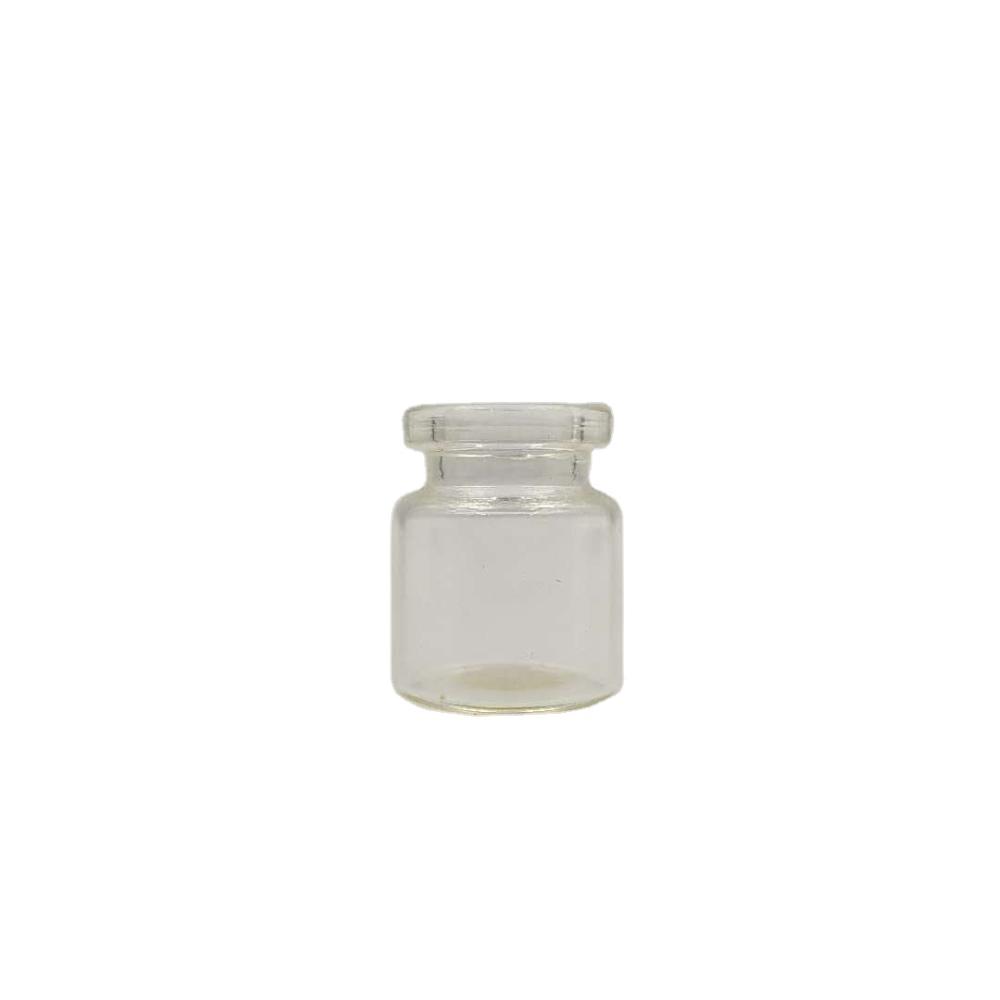 free sample fast delivery 10ml amber clear small glass medicine bottle with rubber stopper