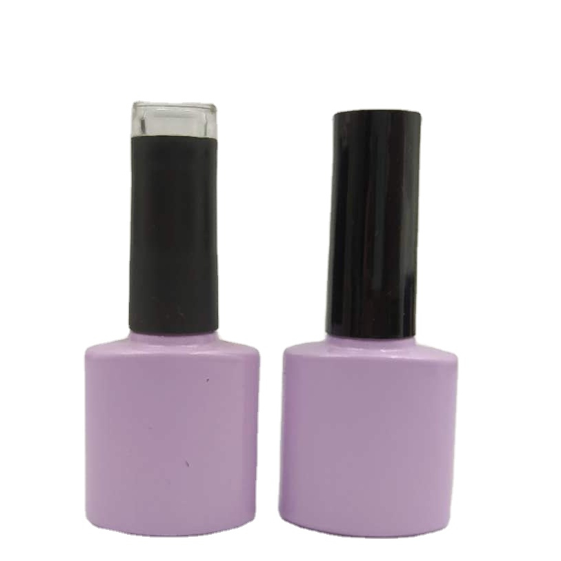 free sample fast delivery 8ml empty nail gel polish bottle with brush