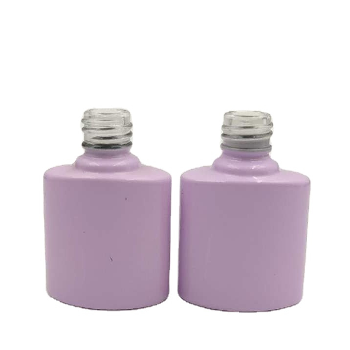 free sample fast delivery 8ml empty nail gel polish bottle with brush
