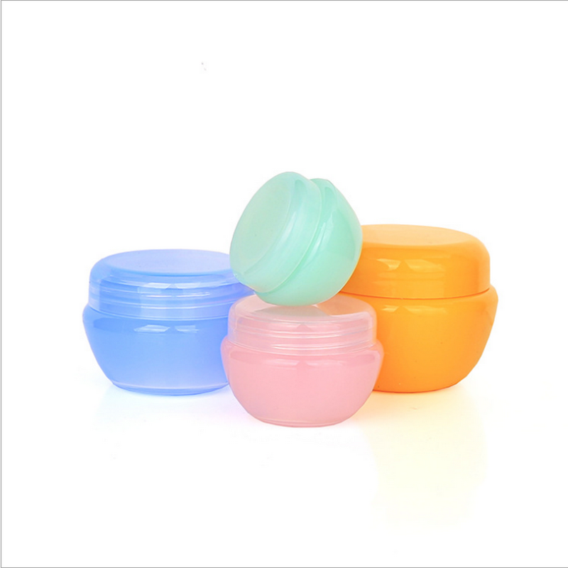 free sample fruits shaped cream jar cream jars 50 ml pp transparent cream jar