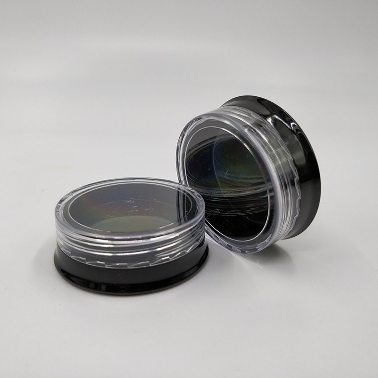 free sample ps empty flat 30 ml 5g 15g 10g 30ml plastic eye small containers ps cream jar for cosmetic