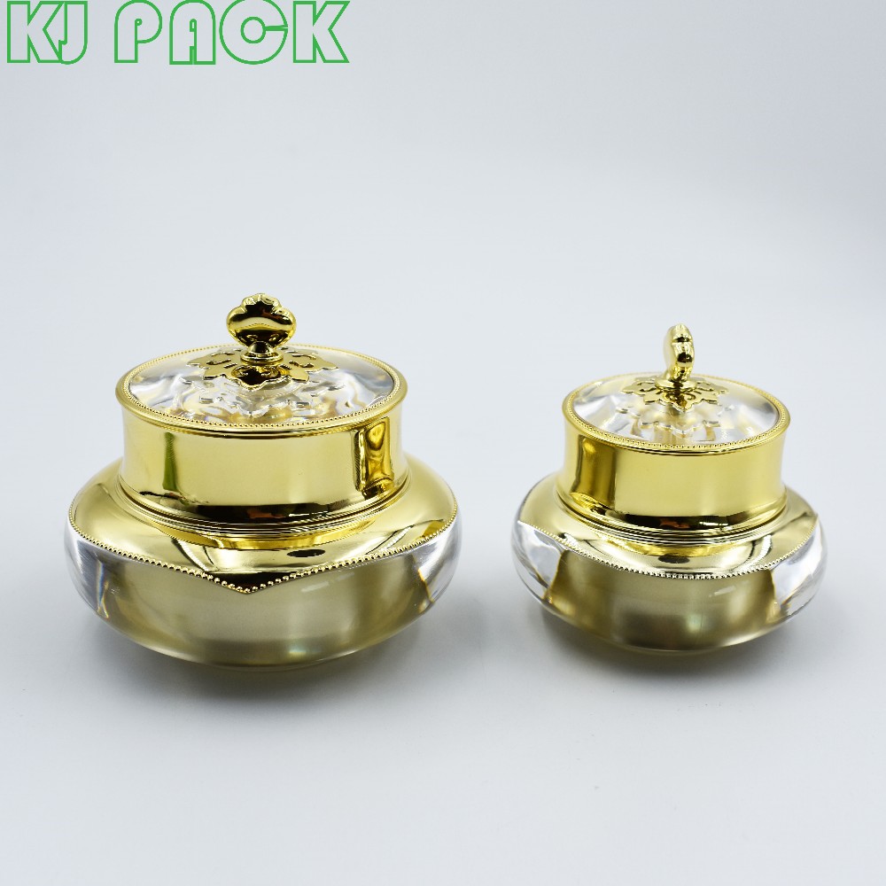 free sample spray pump cosmetic luxurious lotion acrylic bottle 30ml 50ml with special design