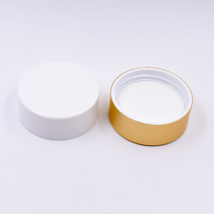 free samples high quality glass jar package empty cosmetic cream aluminum cap glass jar