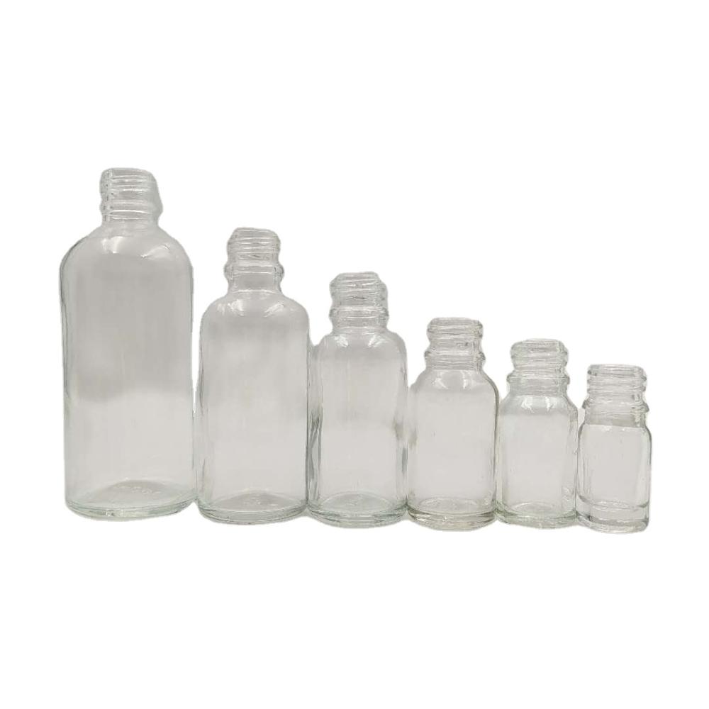 free samples hot sell 10ml glass clear essential oil dropper bottle