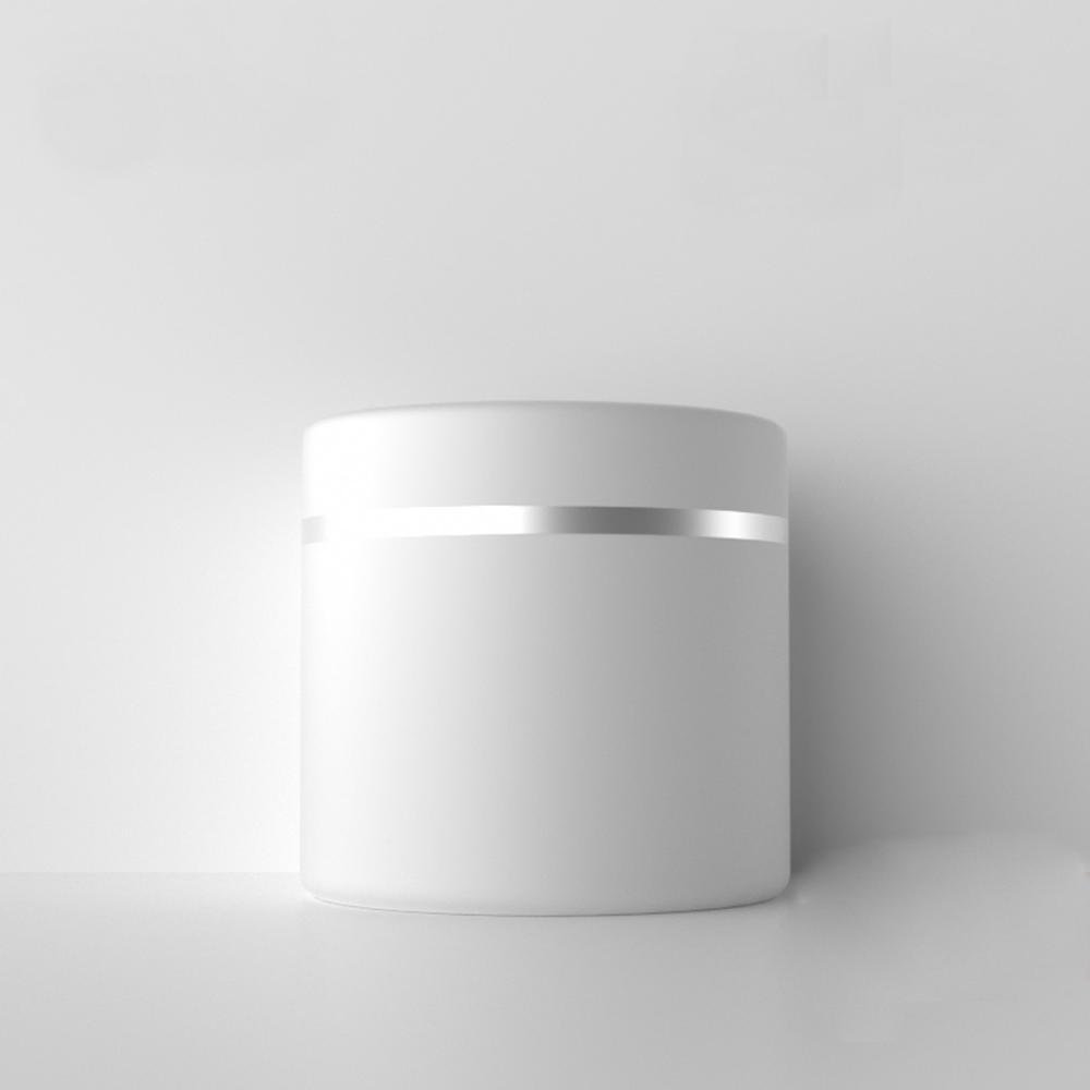 free shipping 30g 50g 100g Double layer cream jar,cosmetic jar,plastic jar Empty Cosmetic Containers with silver line cosmetic