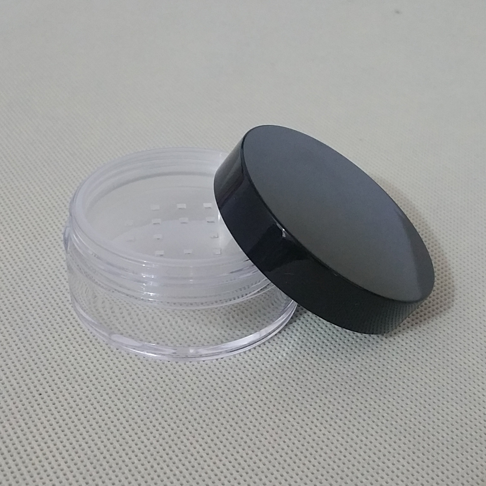 free shipping 5g 10g 20g 30g 50g cosmetic loose powder sifter jar Cosmetic Jars for Cosmetic Packaging with seal stick