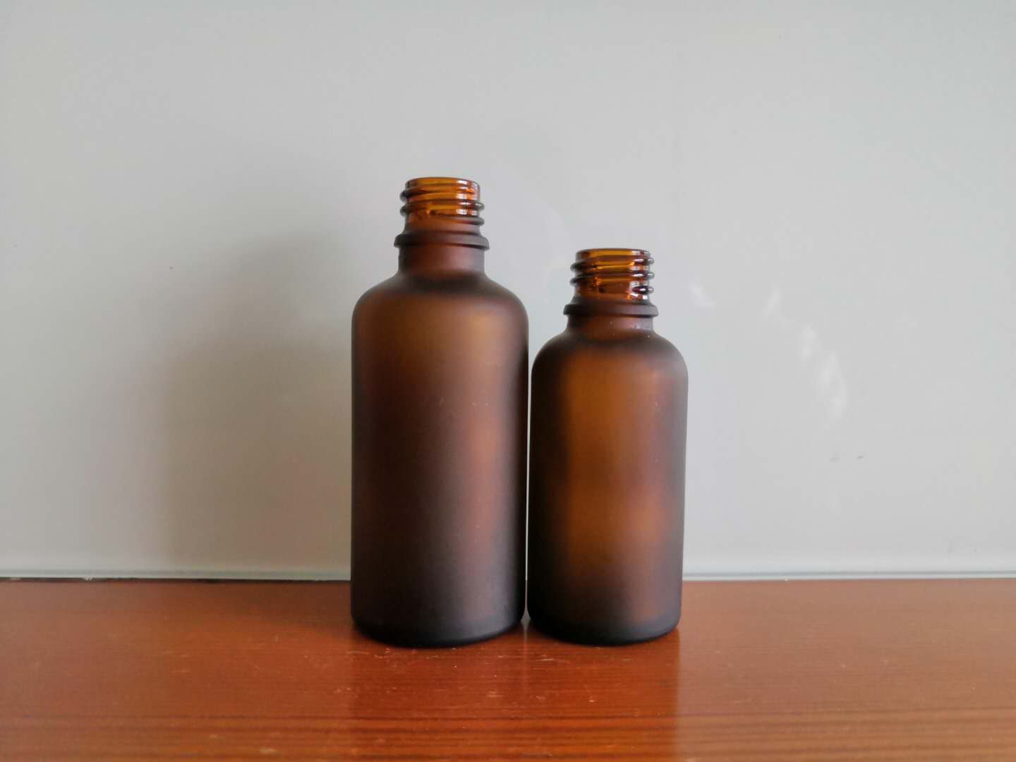frosted Matte black 30ml 1oz tincture bottles glass dropper serum bottle with measurement scale dropper pipette