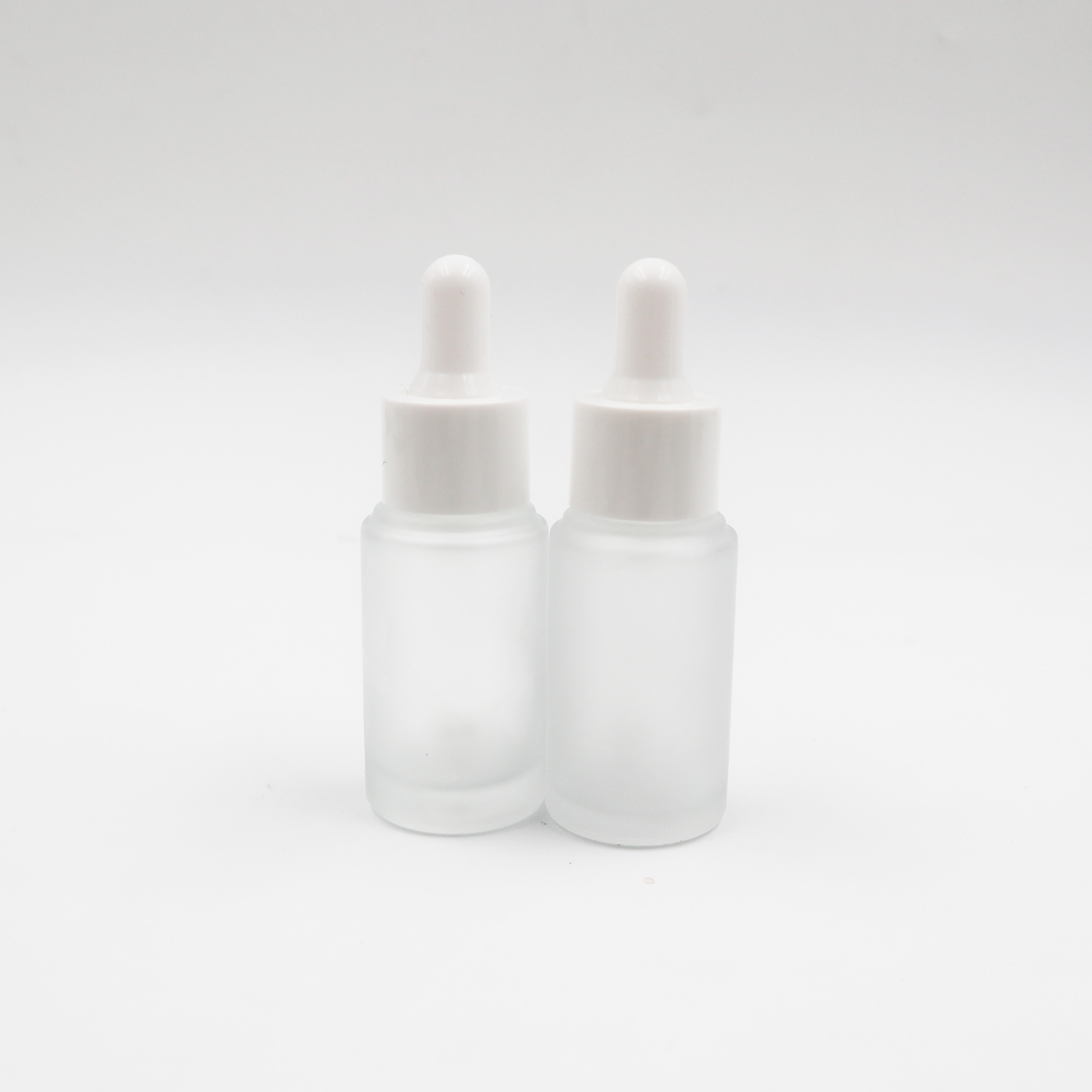 frosted amber glass serum spray bottle