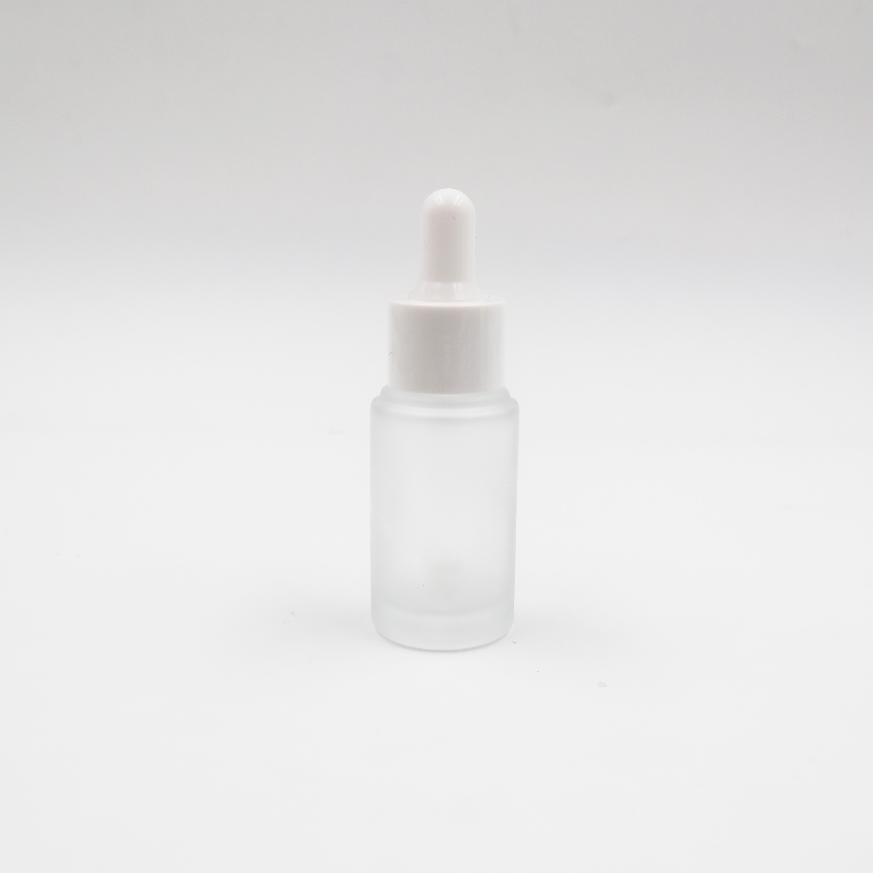 frosted amber glass serum spray bottle