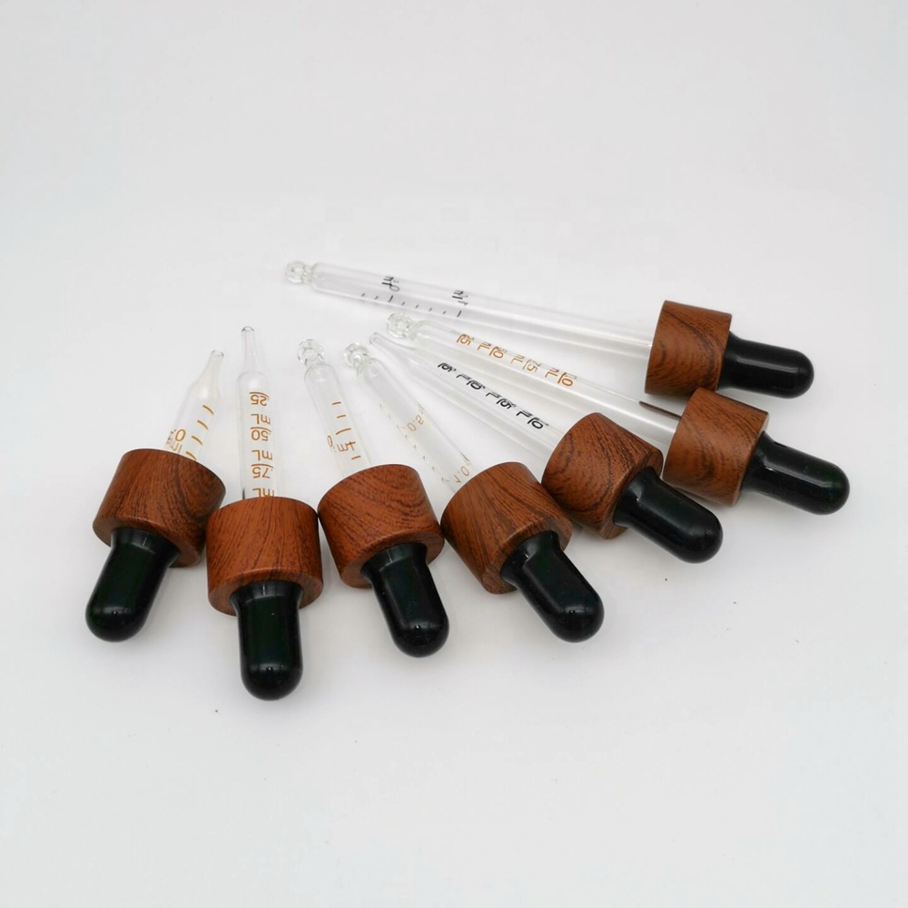 frosted black glass bottle 5 ml 10 ml 15 ml 30 ml matte black glass essential oil bottles with water transfer wooden dropper