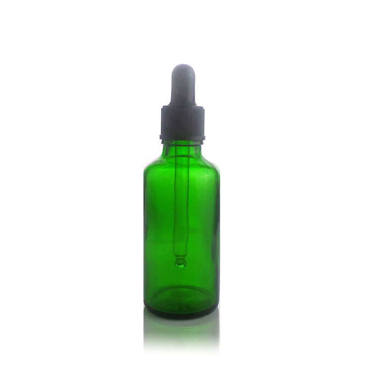 frosted clear yellow black glass boston round bottles 30ml with glass dropper