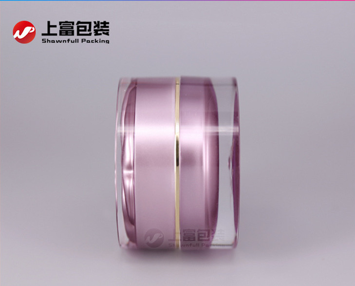 frosted cosmetic jars luxury acrylic cosmetic jar acrylic cream jar