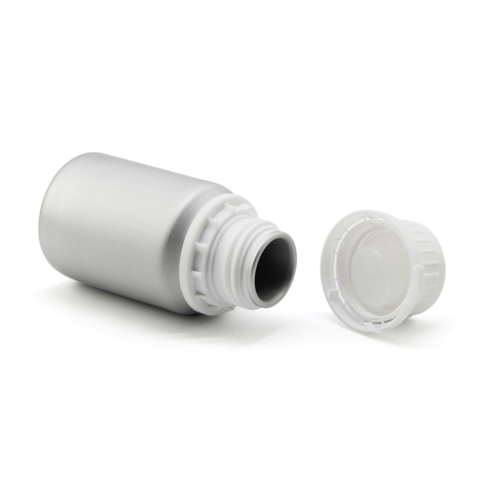 frosted essential oil bottle fragrance cobalt blue aluminium bottle chemical packaging bottle