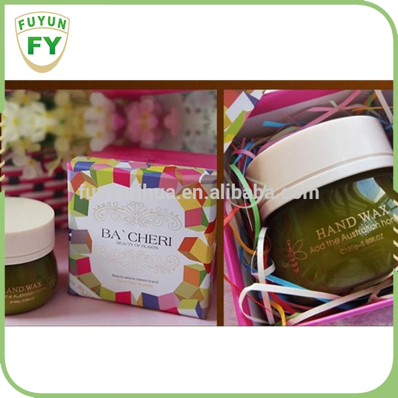 frosted green facial cream jar