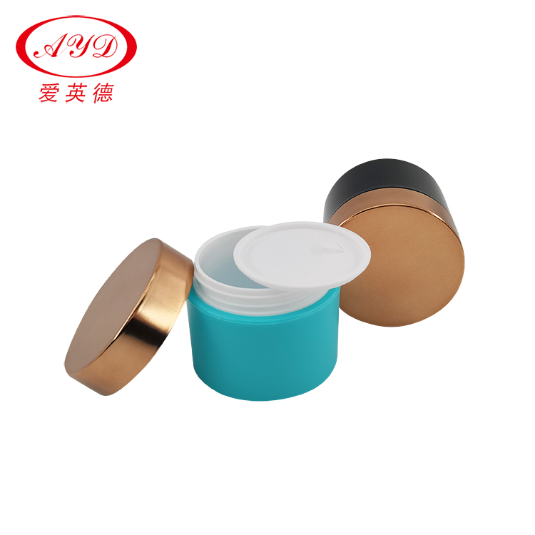 frosted jars plastic jar cosmetic bottle for beauty face cream