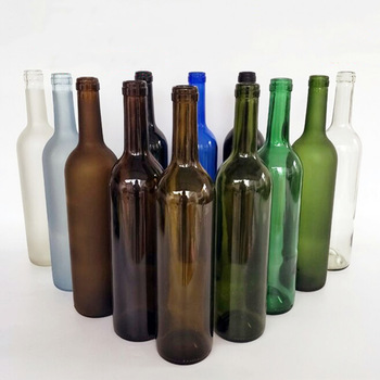 frosted matte black thick bottom liquor wine vodka brandy glass bottle with cork 500ml 750ml